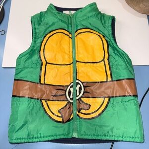 Nickelodeon Green and Yellow Ninja Turtle Costume Vest